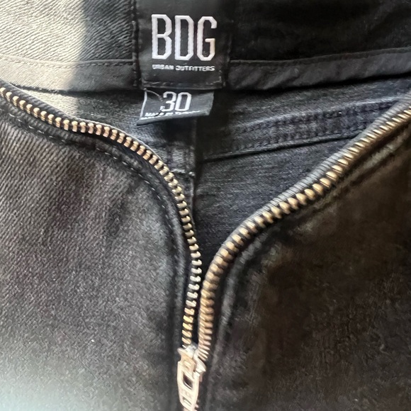 BDG Size 30 Black Denim Jeans - Picture 9 of 9